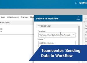 Sending Data to Workflow in Active Workspace in Teamcenter | Saratech