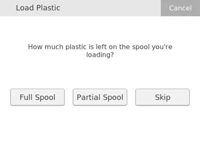 Plastic spool select