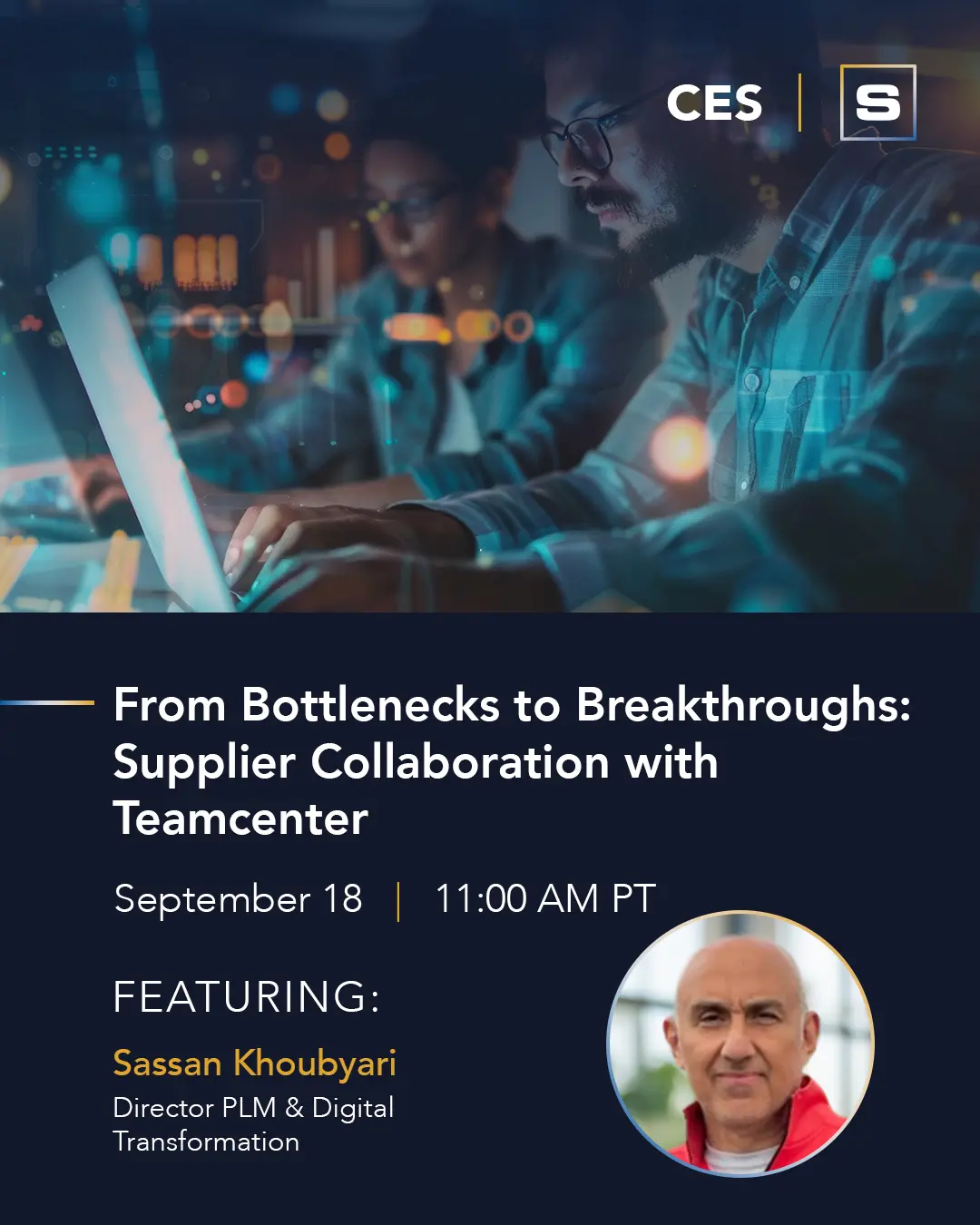 CES From Bottlenecks to Breakthroughs Supplier Collaboration with Teamcenter - Insta 1080x1350