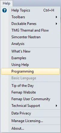Femap API Programming