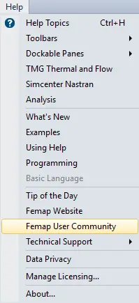 Femap User Community